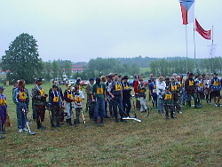 Kurz vor dem Start