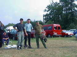 Nach dem Wettkampf (Kurt, Markus und Eddy)